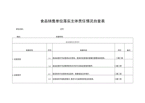 食品销售单位落实主体责任情况自查表.docx