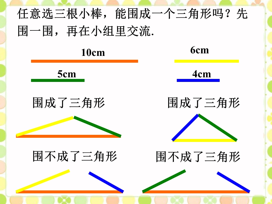 三角形两条边长度的和大于第三边_三角形的边.ppt_第1页