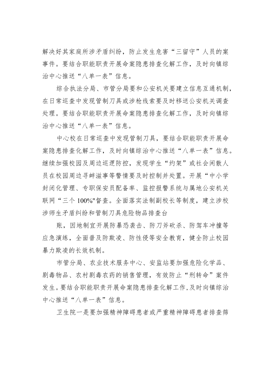 某镇加强命案防控助推平安建设工作方案.docx_第3页