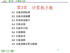 《计算机主板》课件.ppt