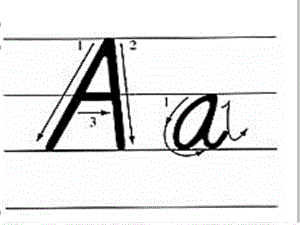 字母的书写格式.ppt