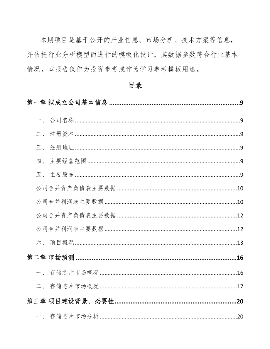 宁波关于成立集成电路公司可行性研究报告.docx_第3页