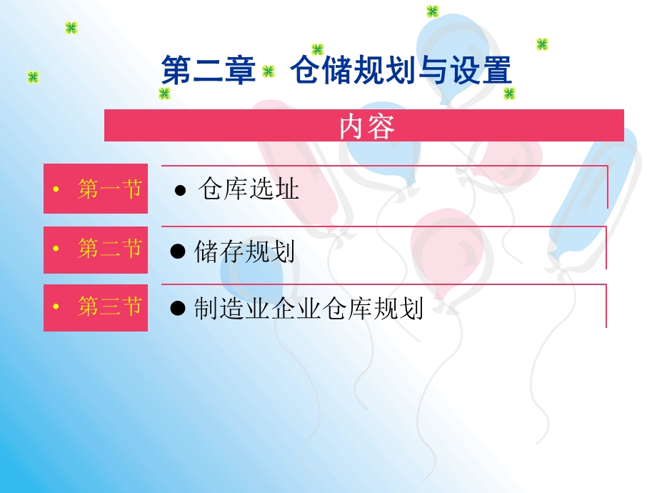 仓储规划与设置.ppt_第1页