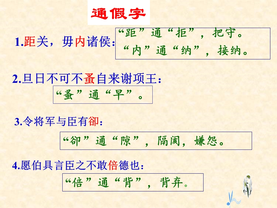 《鸿门宴》文言知识点.ppt_第2页