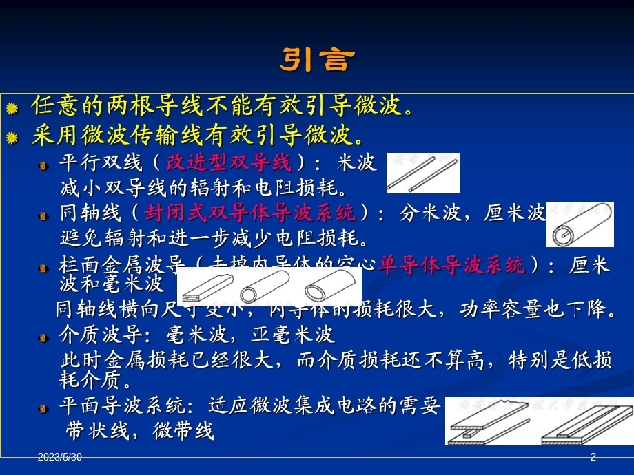 《微波技术与天线》第二章 规则金属波导.ppt_第2页