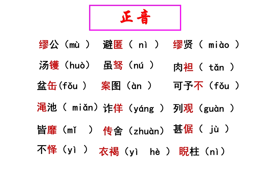 《廉颇蔺相如列传》默写.ppt_第1页