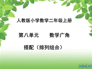 二上《数学广角搭配》说课课件.ppt