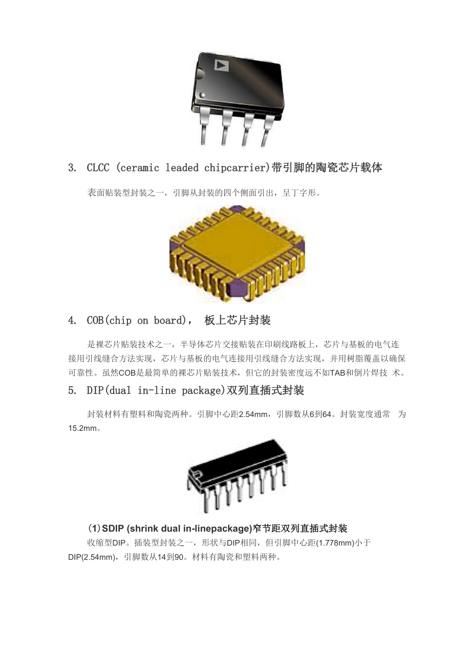 元件封装类型.docx_第2页