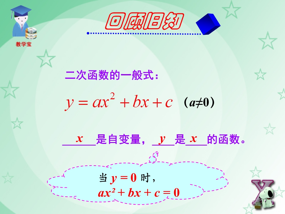 二次函数与一元二次方程(1和2).ppt_第2页