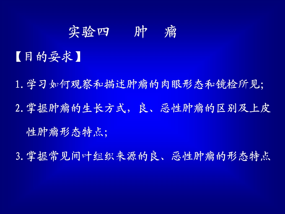 《实验四肿瘤》ppt课件.ppt_第1页