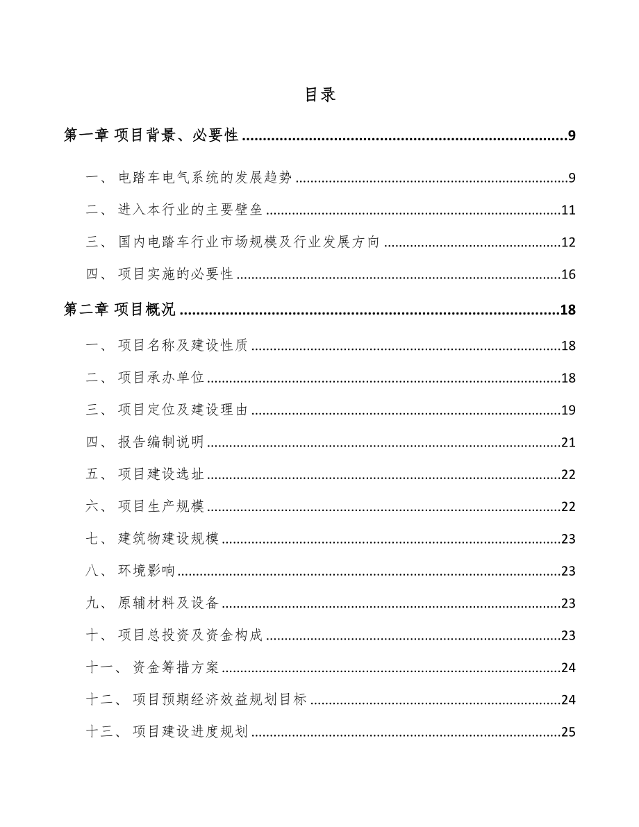 安徽电踏车电机项目可行性研究报告.docx_第2页