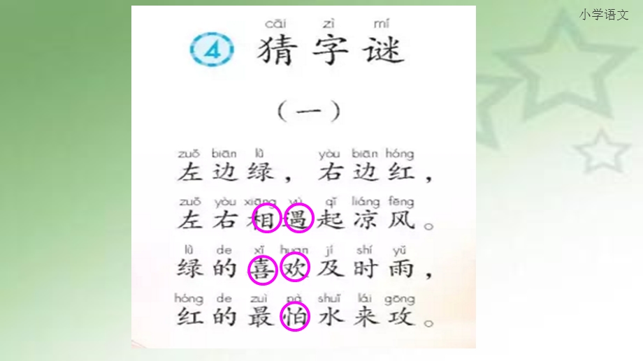 《猜字谜》教学课件.ppt_第3页