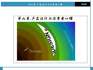 产品设计与消费者心理课件.ppt