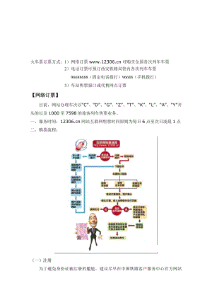 火车票订票常识.doc