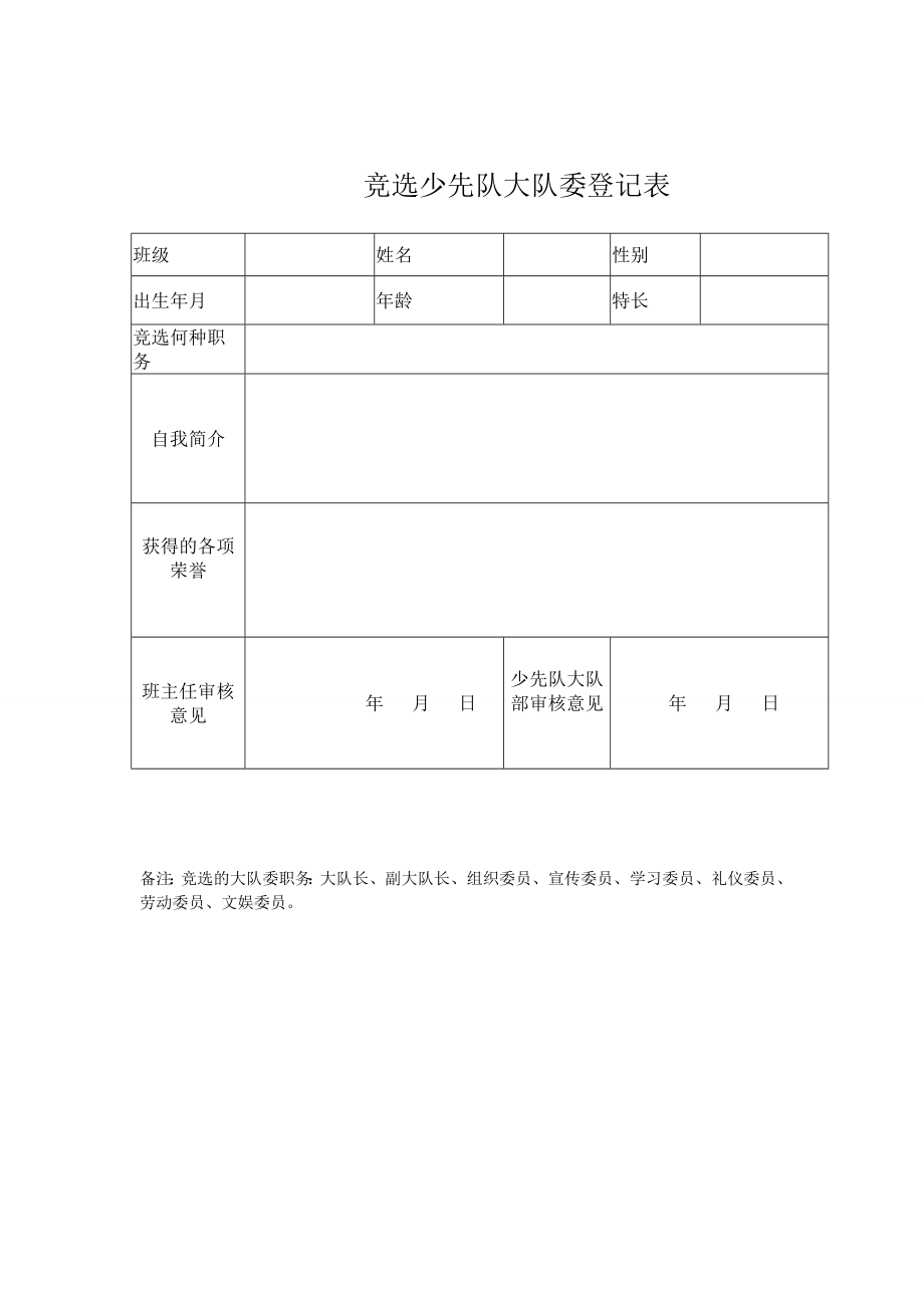 学校少先队大队委竞选方案.doc_第2页