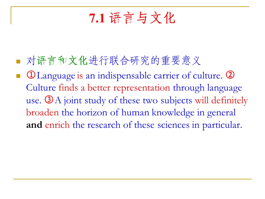 《语言学教程》第7章语言、文化与社会.ppt_第3页