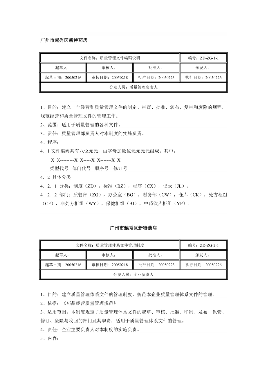 零售药房质量管理制度.doc_第1页