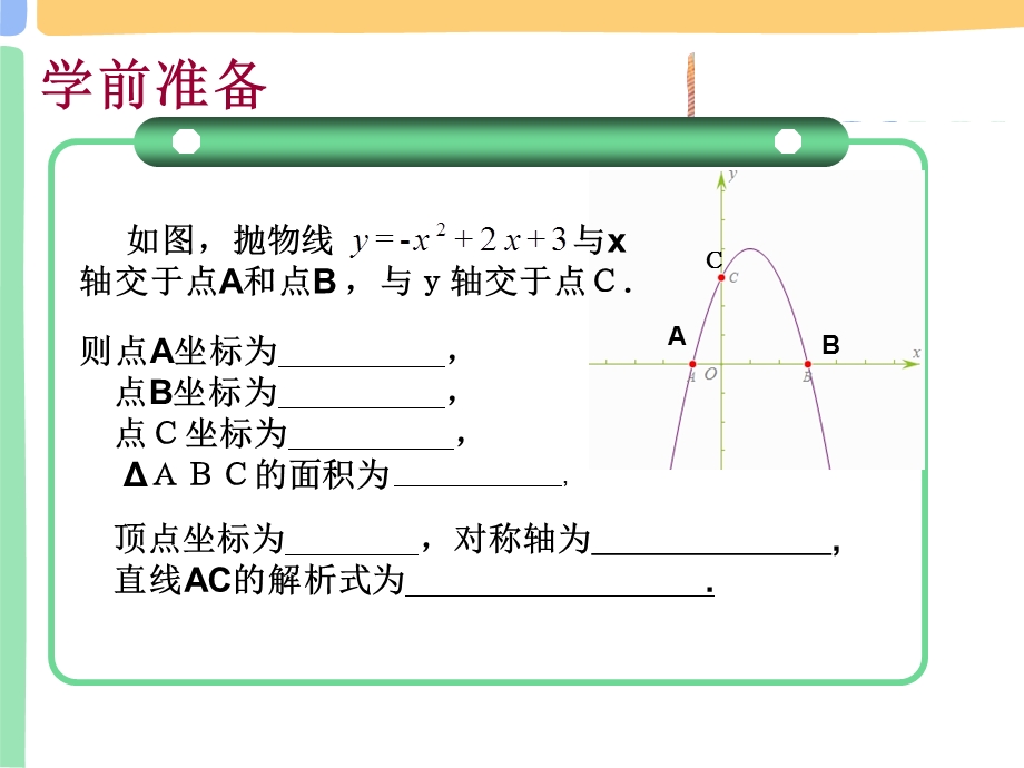 二次函数专题：二次函数中动点图形的面积最值.ppt_第2页