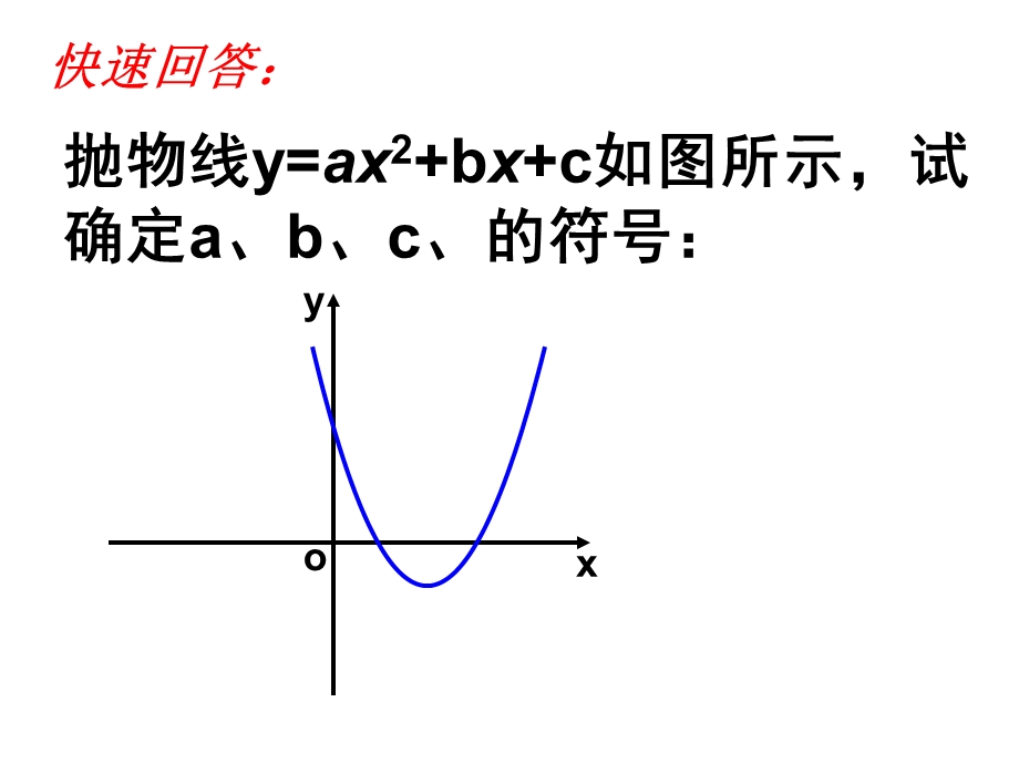 二次函数图像与a,b,c的关系.ppt_第1页