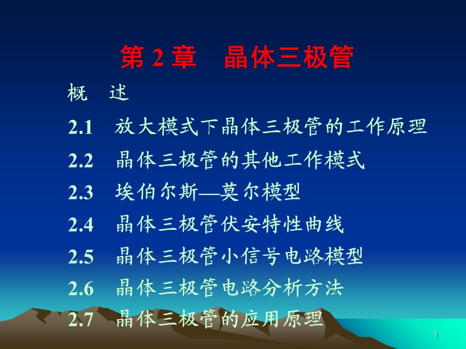 《晶体三极管》课件.ppt_第1页