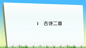 二年级下册语文古诗二首习题.ppt