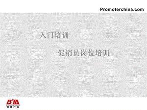 促销员是企业形象的代言人.ppt