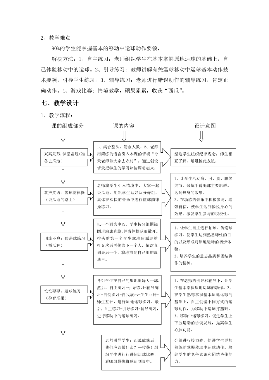 小学体育水平二种“瓜”得“瓜”体育教学案例及分析.doc_第3页