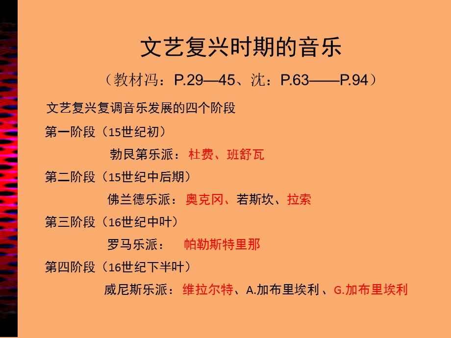 《西方音乐史与名作赏析》PPT文艺复兴.ppt_第1页