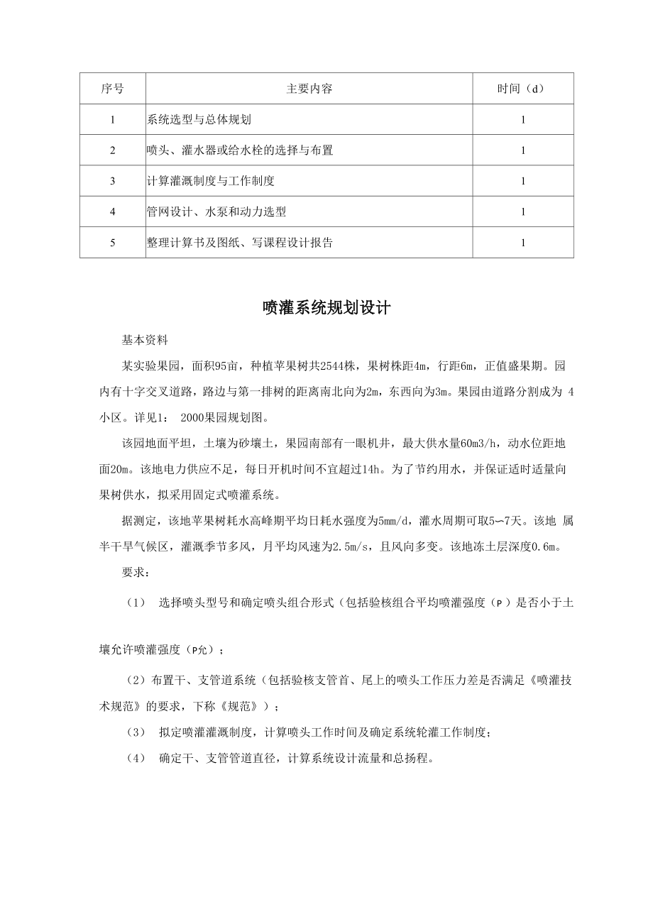 农田水利学课程设计指导书.docx_第2页