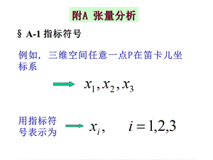 基础最全-张量分析tensor-analy.ppt