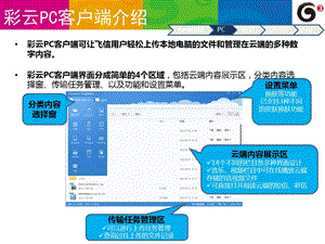 移动彩云PC客户端给大家带来的帮助.ppt