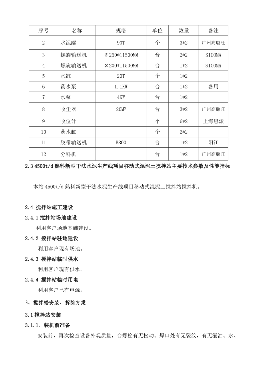 [生活]混凝土拌和设备安装拆除安全专项施工方案.doc_第2页