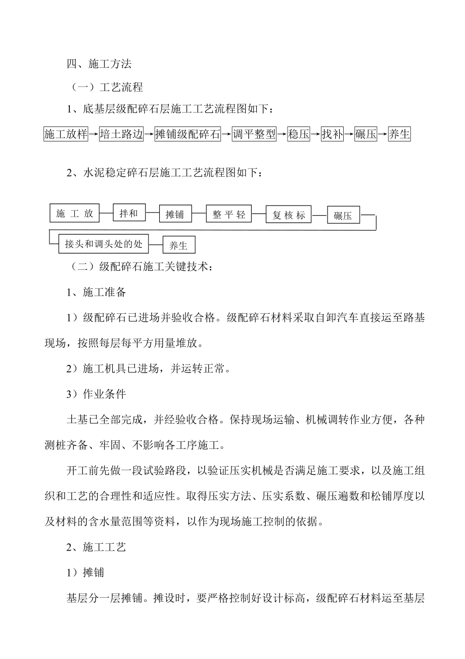 [业务]级配碎石基层及水泥稳定碎石层施工方案(路拌法).doc_第2页