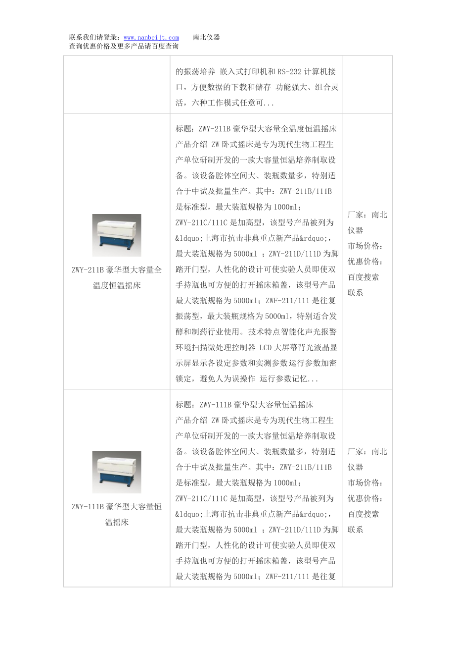 ZWYR200D多振幅轨道摇床(触摸式彩屏)和多振幅轨道摇床(触摸式彩屏)价格.doc_第2页