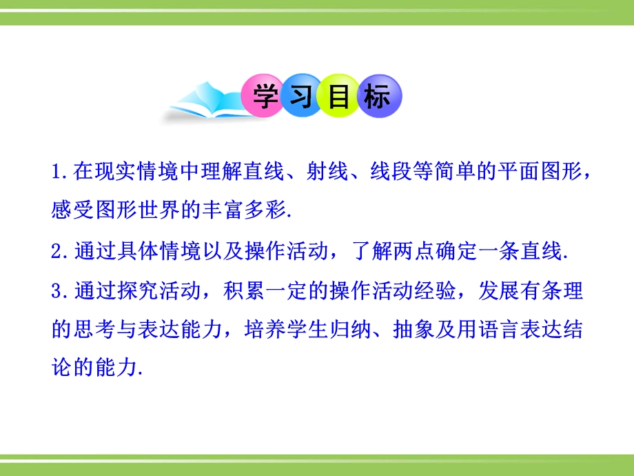 初中数学教学课件：42直线、射线、线段第1课时.ppt_第2页