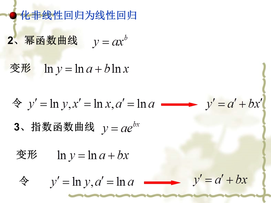 可线性化的一元非线性回归.ppt_第3页