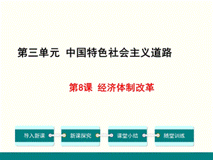 八年级历史下册新人教部编版第8课经济体制改革.ppt