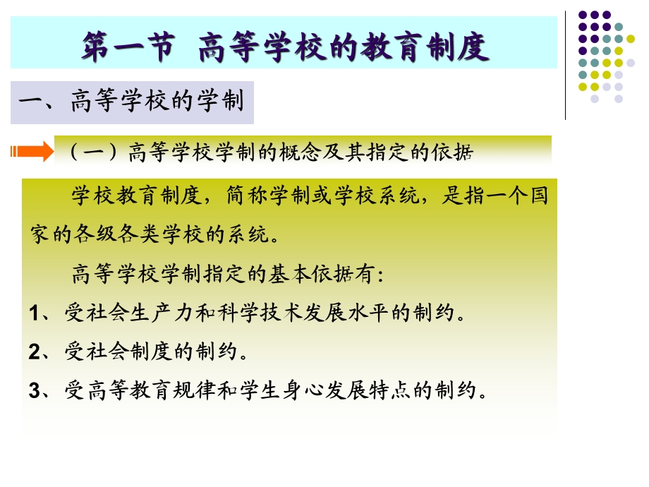 四、高等学校的教育制度和管理体制.ppt_第3页