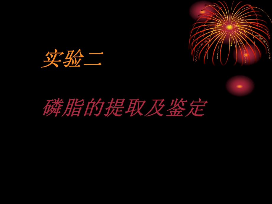 卵磷脂的提取与鉴定.ppt_第1页