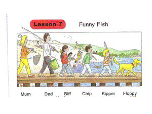 典范英语1Blesson7funnyfish.ppt