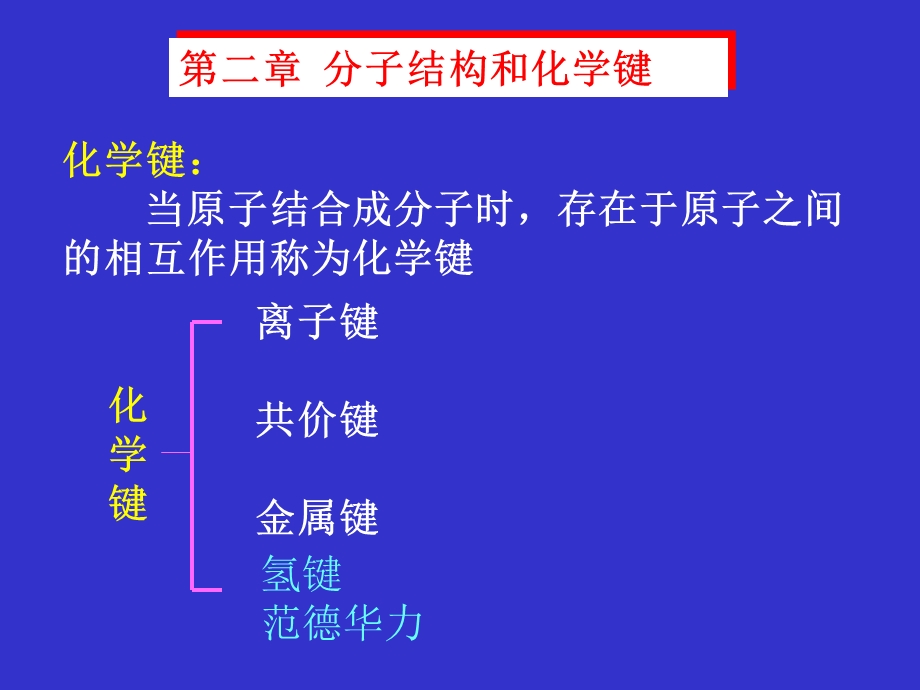 分子结构和化学键.ppt_第1页