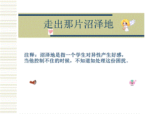 初中班会男女生交往艺术.ppt