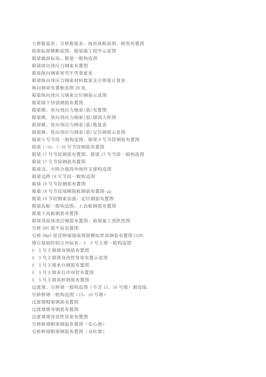 [修订]变截面连续梁桥常用施工方法及经典图纸.doc_第2页