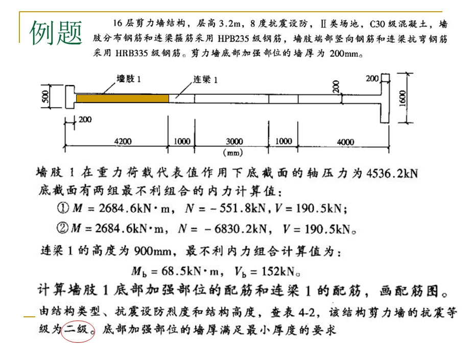 剪力墙设计例题.ppt_第2页