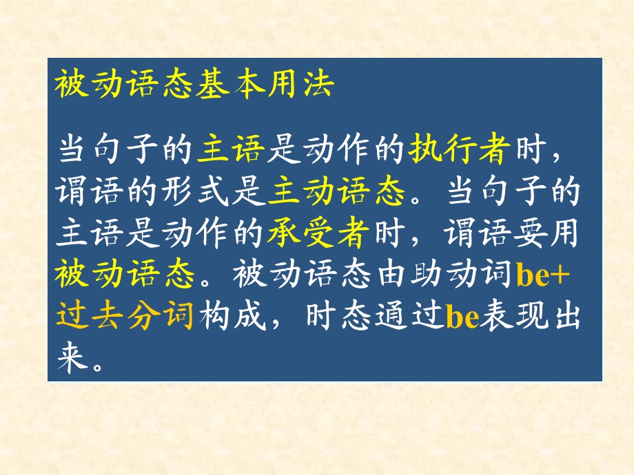 各大时态的被动语态讲解.ppt_第3页