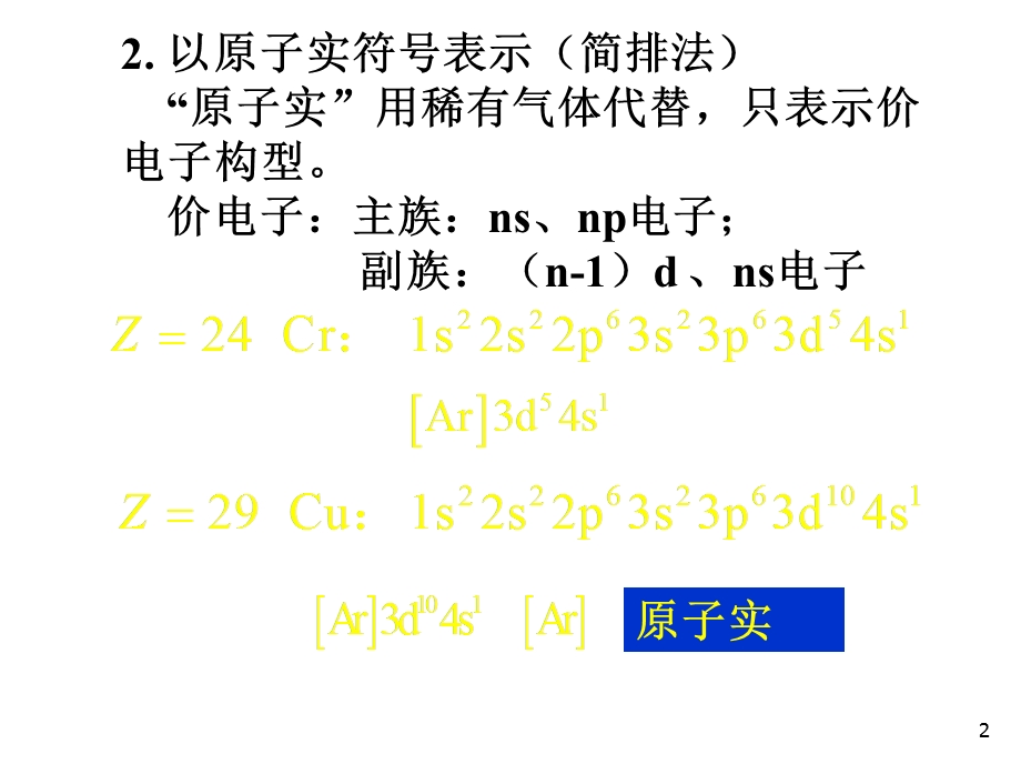 基态原子的电子结构的表示方式.ppt_第2页