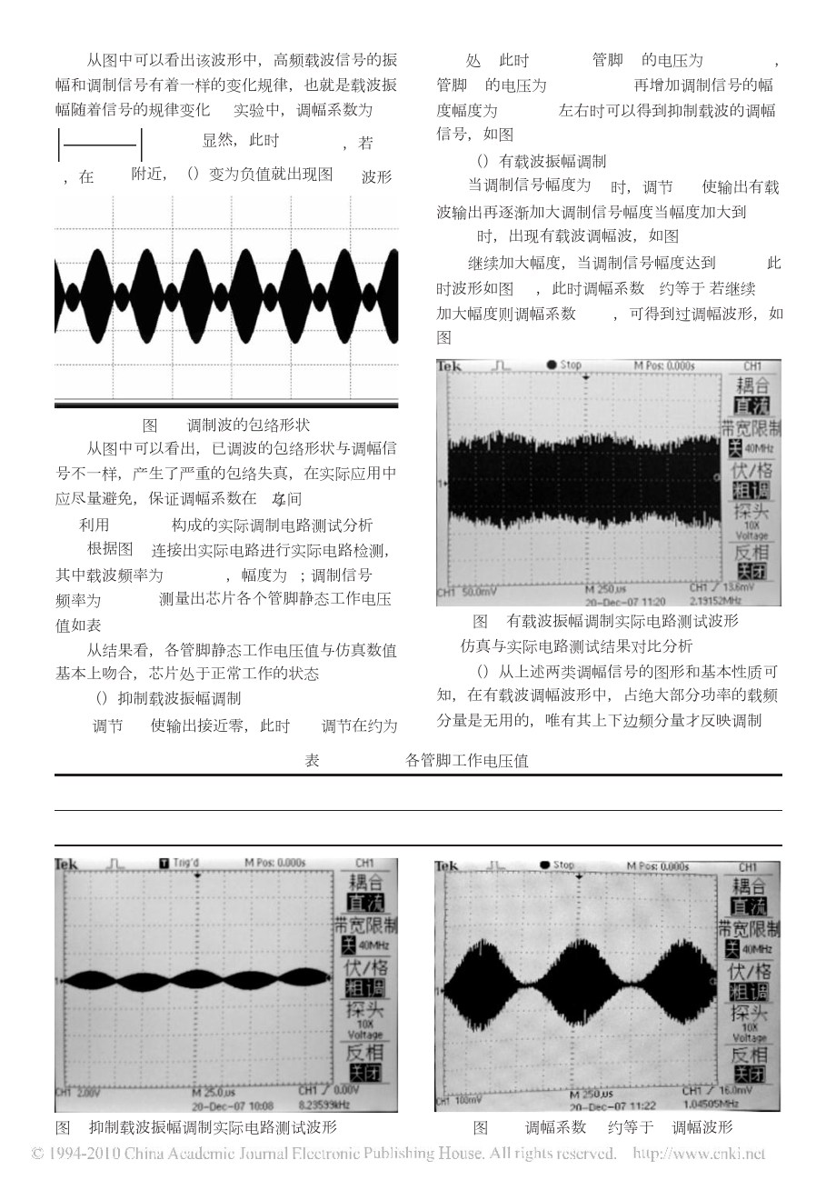 pdf转换成word转换器基于Multisim10的MC1496调幅电路仿真及分析.doc_第3页