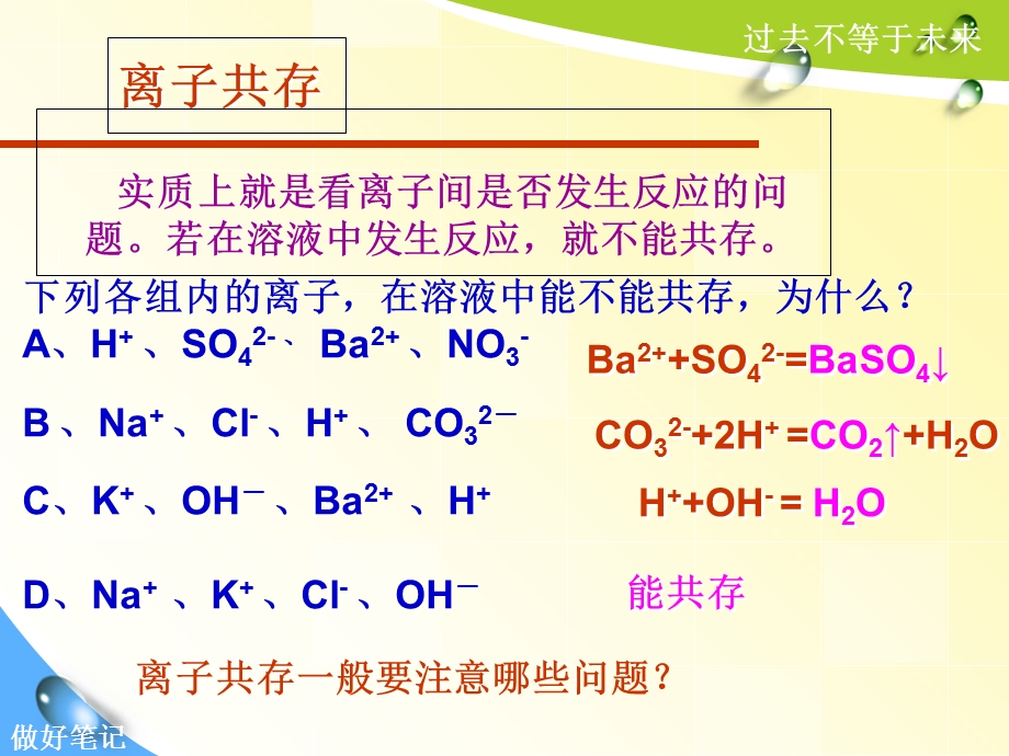 初中离子共存问题课件.ppt_第2页