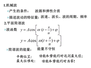 大学物理振动和波习题课.ppt