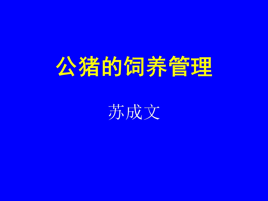 公猪的饲养管理PPT课件.ppt_第3页